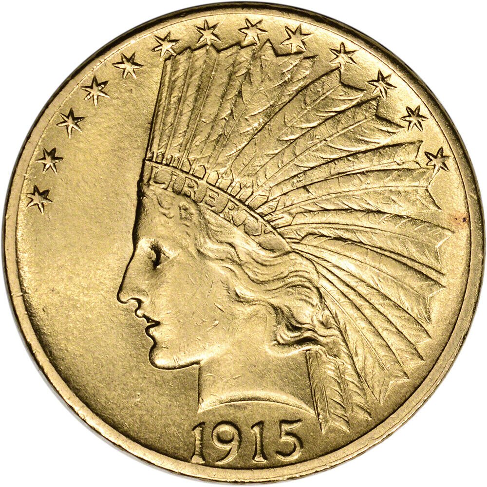 US Indian Gold Eagle AU (Random Year)