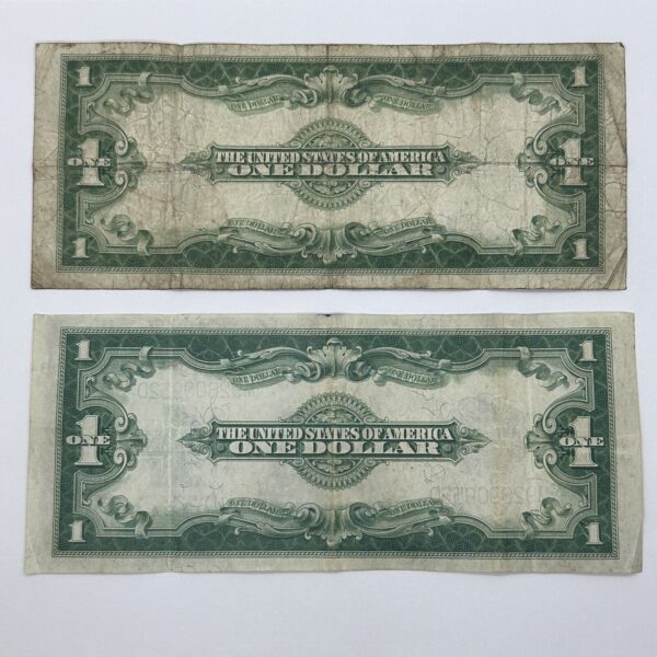 Rare 1923 $1 One Dollar US Silver Certificate Blue Seal Large Horse Blanket Note