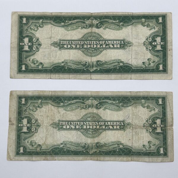 Rare 1923 $1 One Dollar US Silver Certificate Blue Seal Large Horse Blanket Note