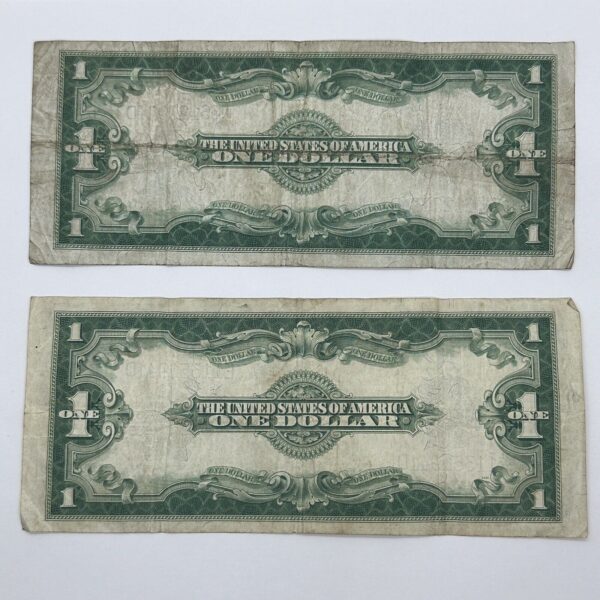 Rare 1923 $1 One Dollar US Silver Certificate Blue Seal Large Horse Blanket Note