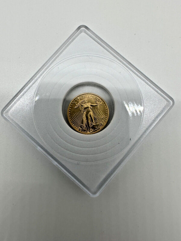 2023 1/10 oz American Gold Eagle Coin BU in Capsule with Gasket - Free Shipping!