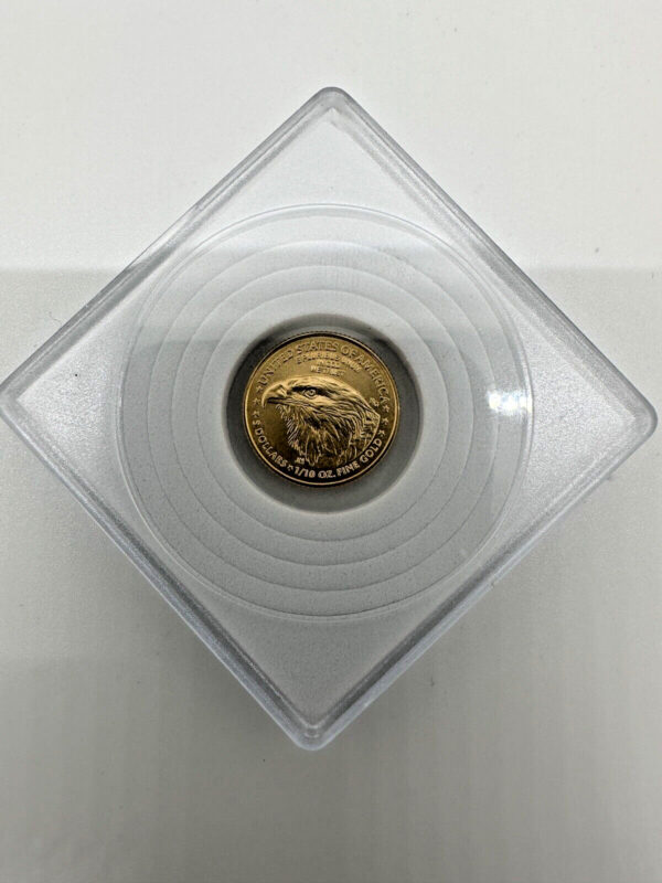 2023 1/10 oz American Gold Eagle Coin BU in Capsule with Gasket - Free Shipping!