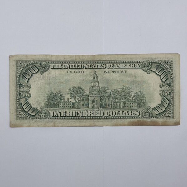 Rare 1981 "Small Face" $100 One Hundred Dollar Bill US Federal Reserve Note