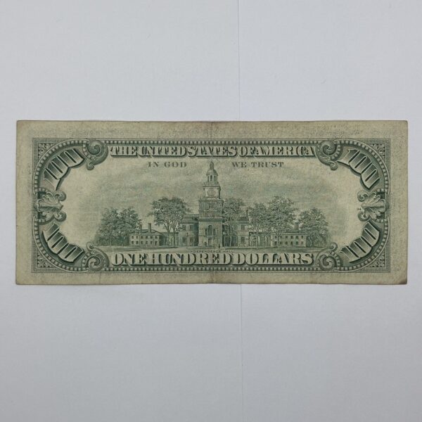 Rare 1981 "Small Face" $100 One Hundred Dollar Bill US Federal Reserve Note