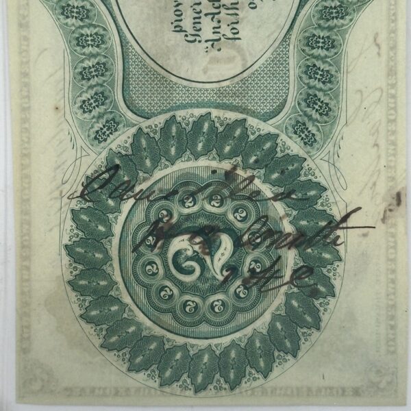 1873 $2 Two Dollar Bill State Of South Carolina Columbia SC Note Choice Unc 63