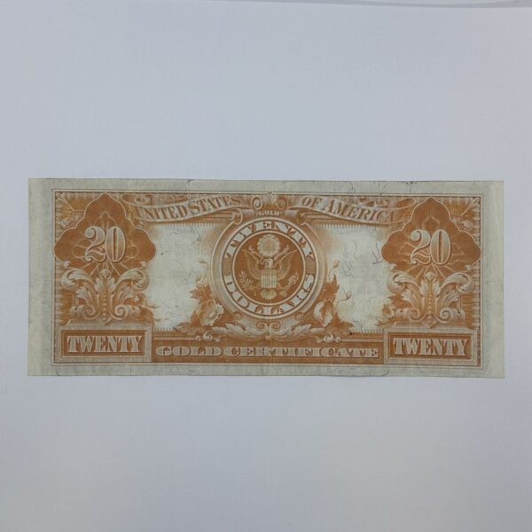 1922 $20 Twenty Dollar United States US Gold Certificate Large Sized Note