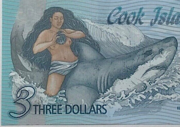 Cook Islands NZ $3 Dollars 2021 Polymer Bill Banknote PMG 68 EPQ